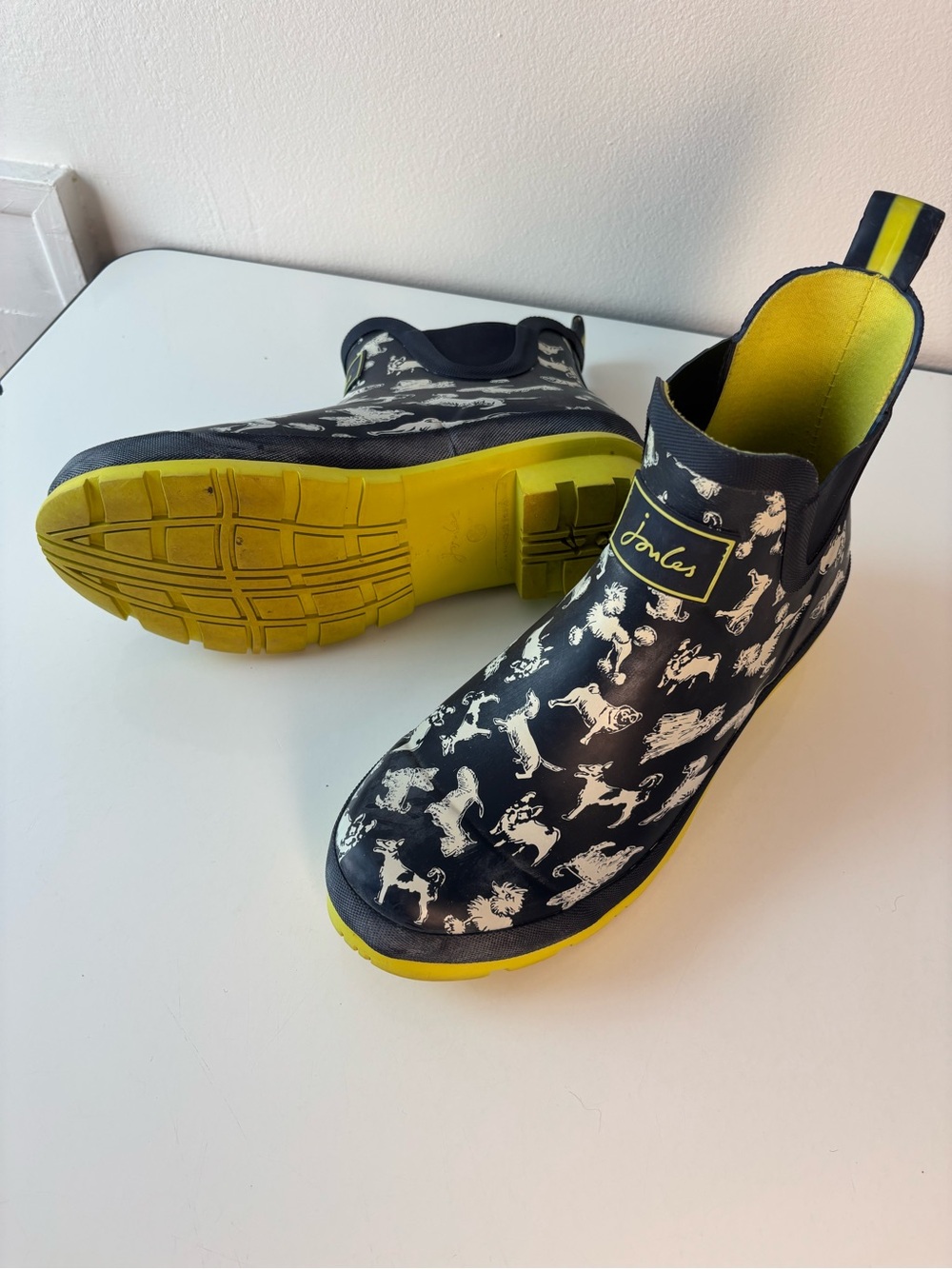 Joules Terrier Print Rain Boots - Picture 5 of 10